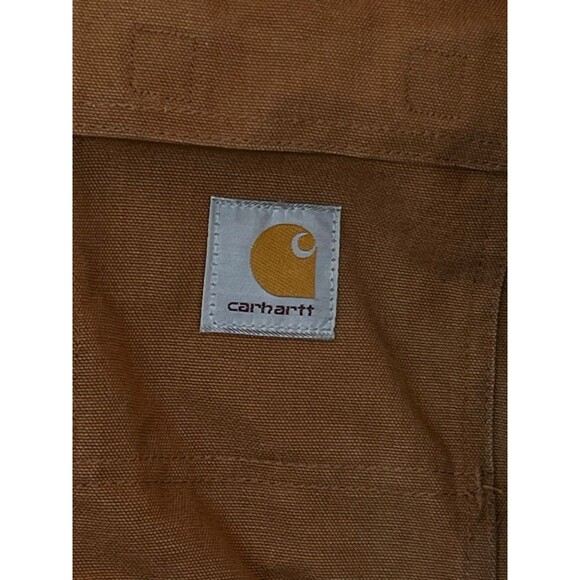 Vintage Carhartt Duck Quilt Lined Work Coat Jacket USA Union Made SZ XL-2XL C03 - Picture 6 of 16